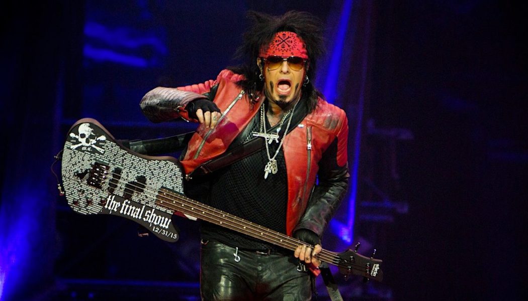 Nikki Sixx Is “So Happy” That Mötley Crüe “Decided to Not Tour During this Pandemic”