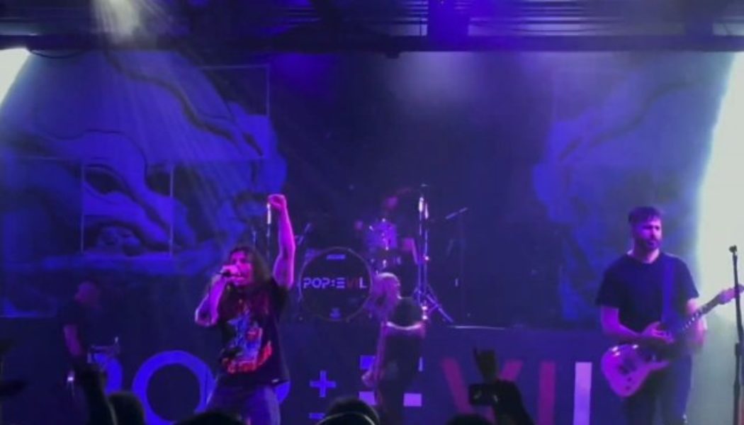 POP EVIL Covers METALLICA’s ‘For Whom The Bell Tolls’ In Houston (Video)