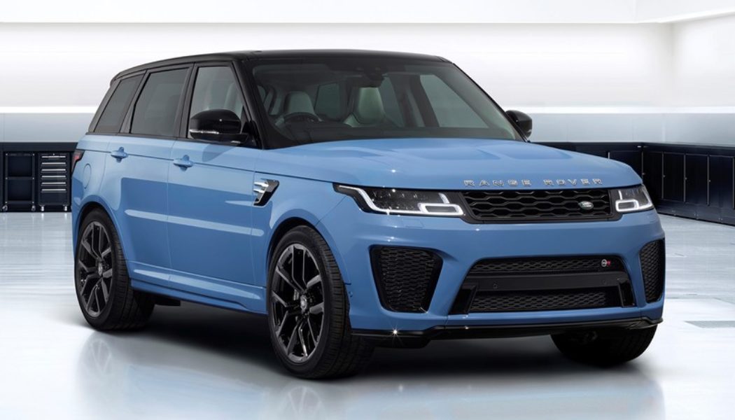 Range Rover Unveils Its Most Powerful SUV, the Sport SVR Ultimate Edition