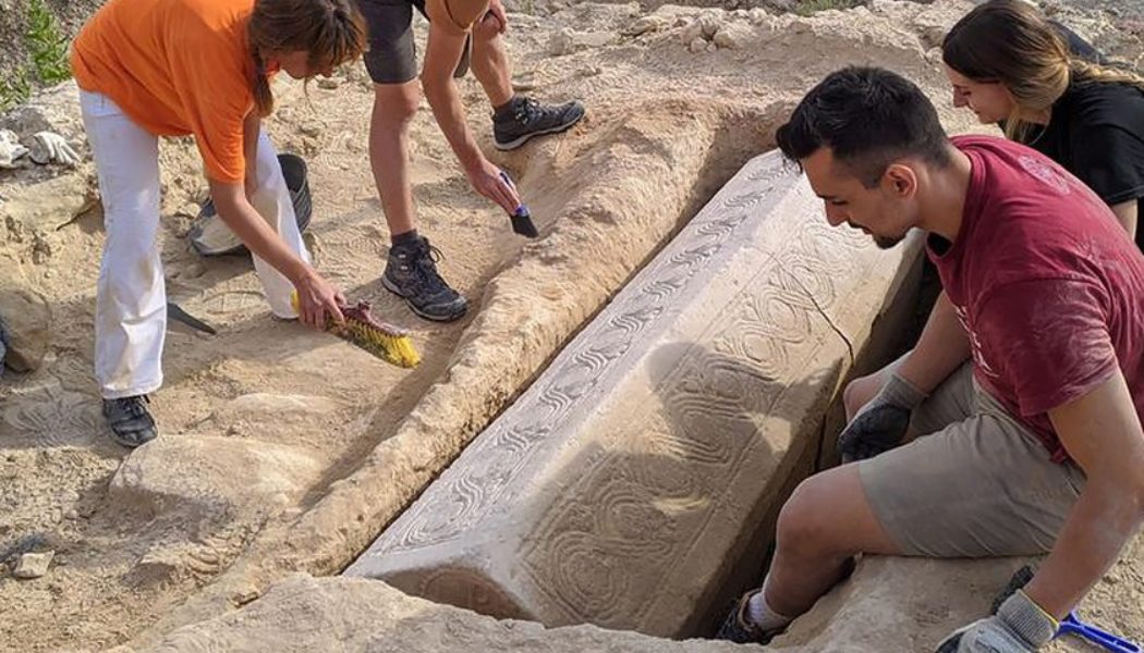 Researchers Have Dug up a Fully-Preserved Visigoth Sarcophagus