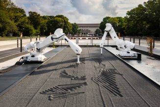 Robotics Meets the Japanese Zen Garden in This New Olympic Installation