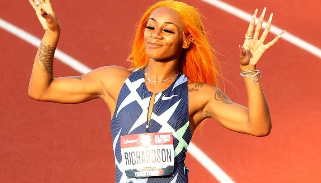 Sha’Carri Richardson Gives Spirited Interview After Her Last-Place Finish in Oregon