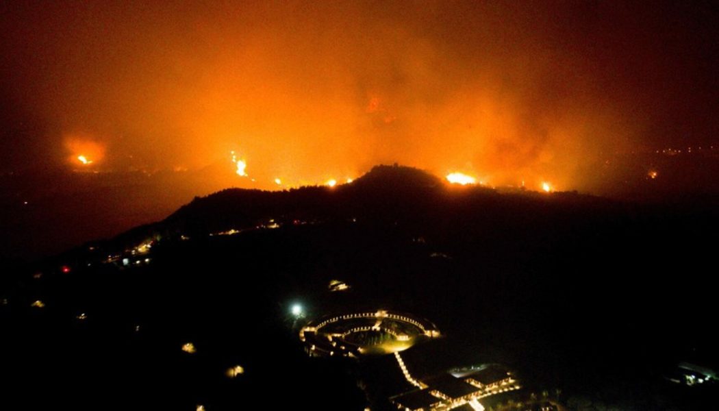 Southern Europe Is in a Panic as Wildfires Have Caused Mass Evacuations