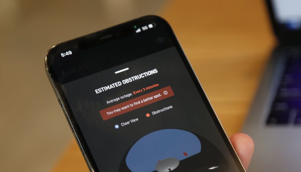 SpaceX’s Starlink app gets big update to help find clear sky