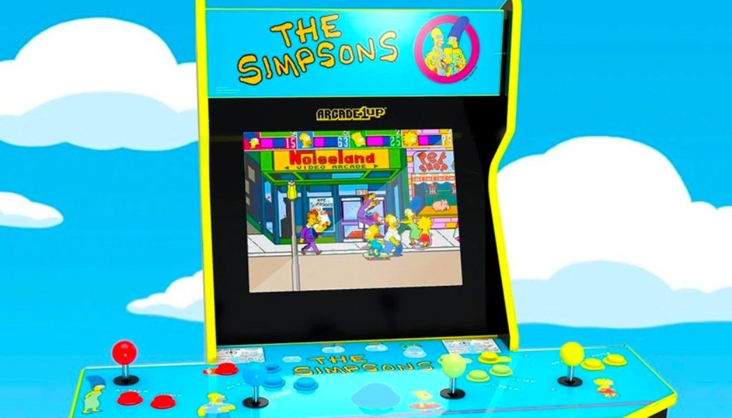 Take a First Look at Arcade1Up’s ‘The Simpson’ Arcade Machine