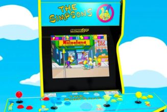 Take a First Look at Arcade1Up’s ‘The Simpson’ Arcade Machine