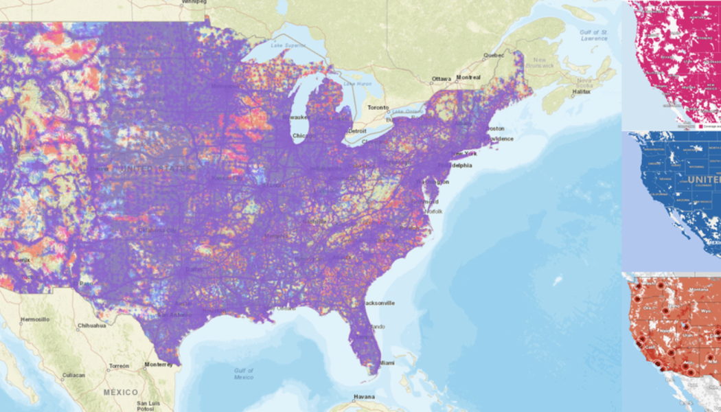 The FCC finally made a new broadband map of the US