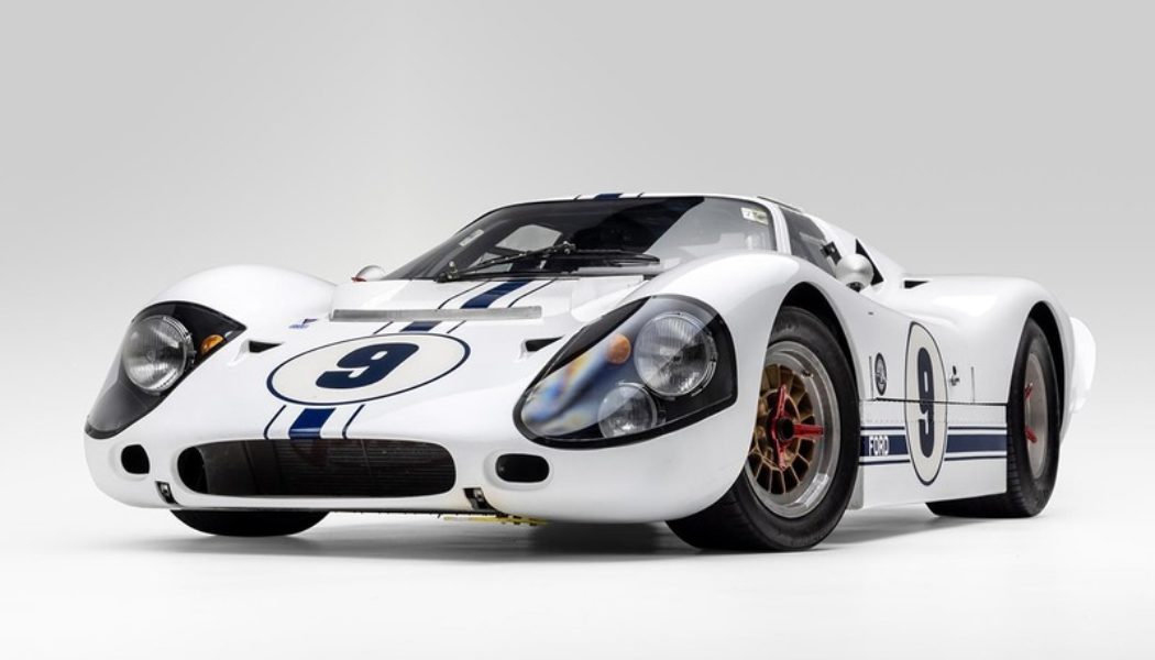 This 1967 Ford GT40 Mk IV J-9 Is One of the Most Storied Classic Race Cars in the World