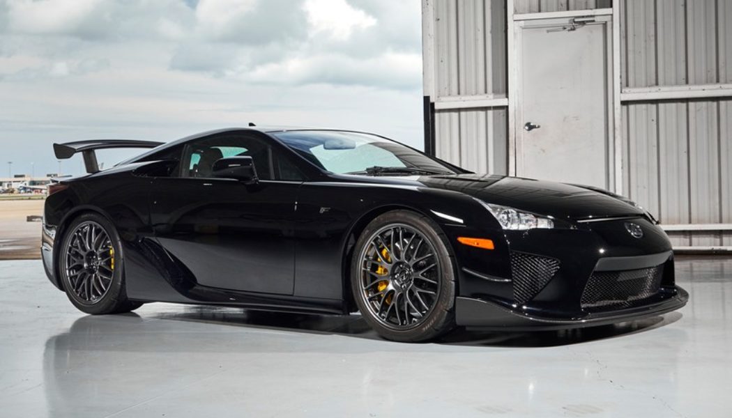 This Lexus LFA Nürburgring Package Just Sold for $1.6M USD