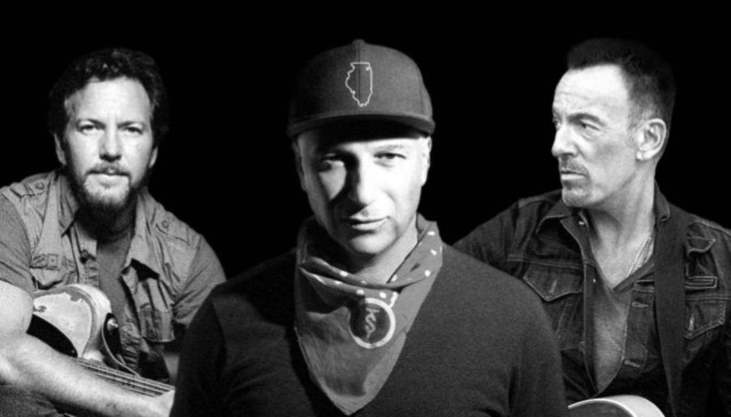 TOM MORELLO Teams Up With BRUCE SPRINGSTEEN And EDDIE VEDDER For Cover Of AC/DC’s ‘Highway To Hell’