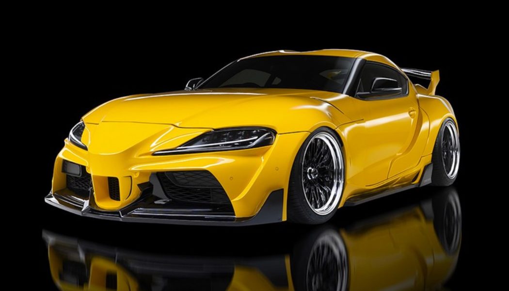 WALD Releases Menacing Wide Body Kit for the Toyota SUPRA