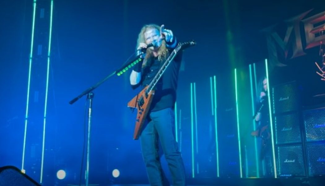 Watch Front-Row Video Of MEGADETH’s Concert In Houston