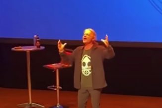 Watch IRON MAIDEN’s BRUCE DICKINSON Sing A Cappella Version Of ‘Tears Of The Dragon’ In Nottingham