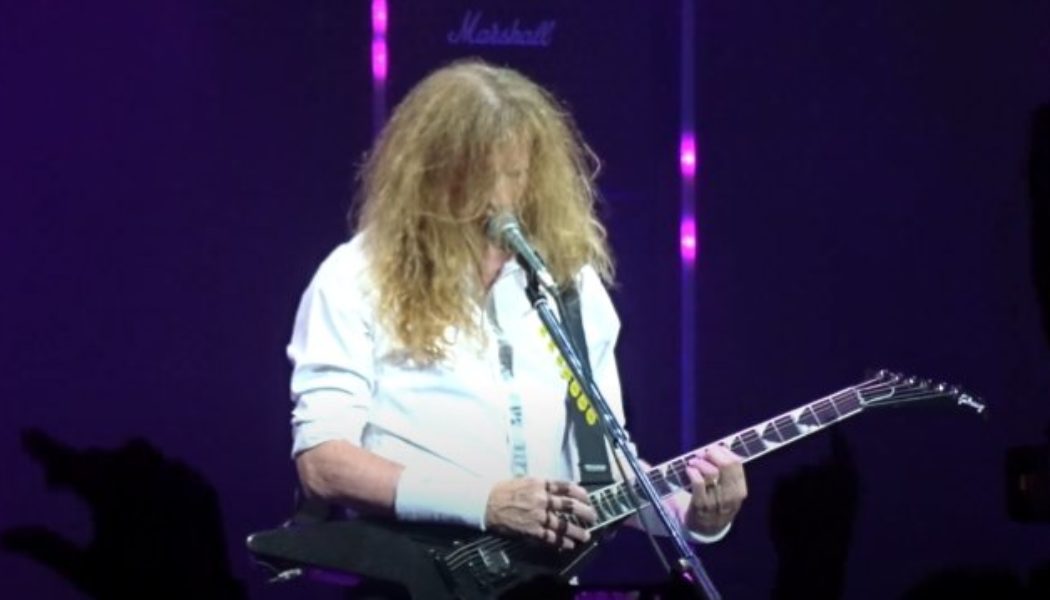 Watch MEGADETH Play Sold-Out Concert In DAVID ELLEFSON’s Hometown