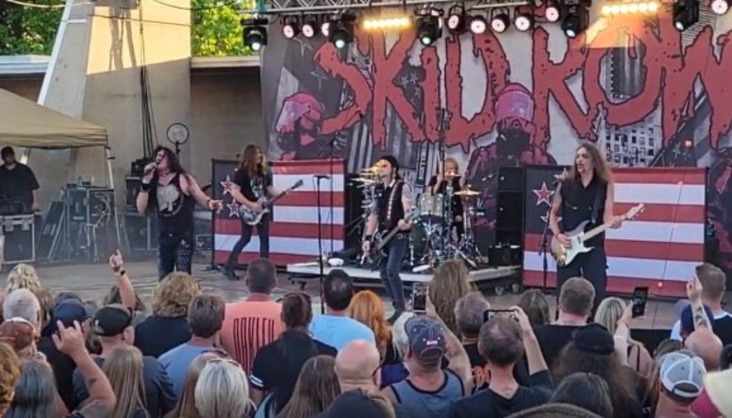 Watch SKID ROW Perform At IOWA STATE FAIR