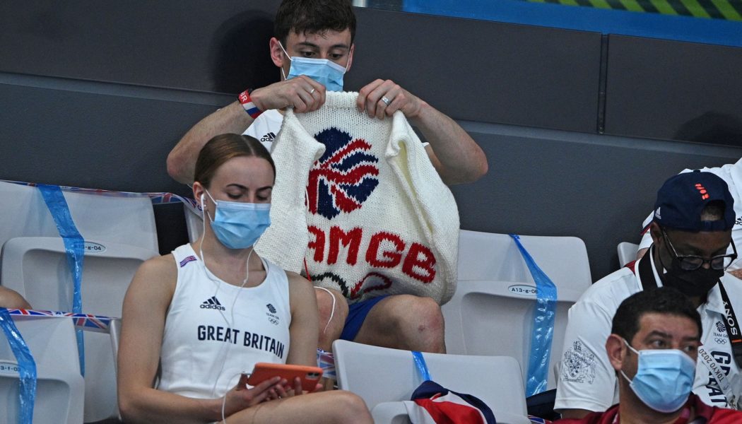 We’re Not Olympic Judges, but We’d Score Tom Daley’s Knitted Team GB Cardigan an 11/10