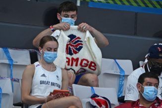 We’re Not Olympic Judges, but We’d Score Tom Daley’s Knitted Team GB Cardigan an 11/10