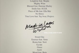 Wizkid Made In Lagos Deluxe Album Tracklist