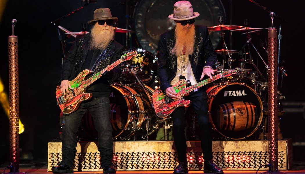 ZZ Top Plays First Concert Following the Death of Longtime Bassist Dusty Hill