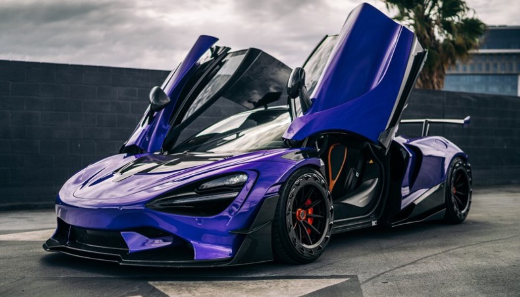 1016 Industries Unveils Stunning Purple Carbon Fiber McLaren 720S