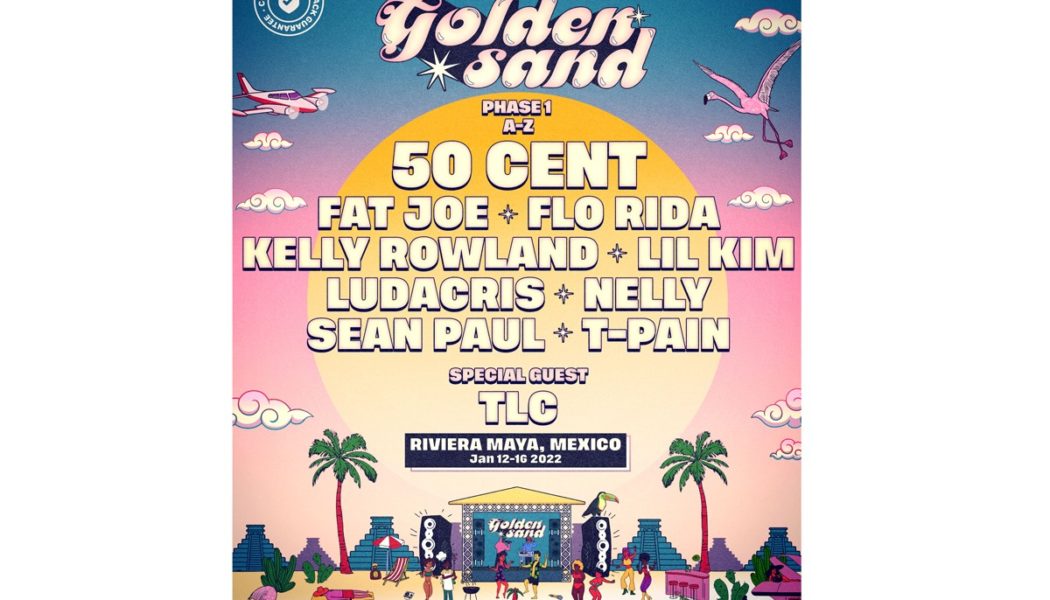 50 Cent and Y2K Icons Headline Golden Sand in Riviera Maya