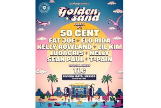 50 Cent and Y2K Icons Headline Golden Sand in Riviera Maya