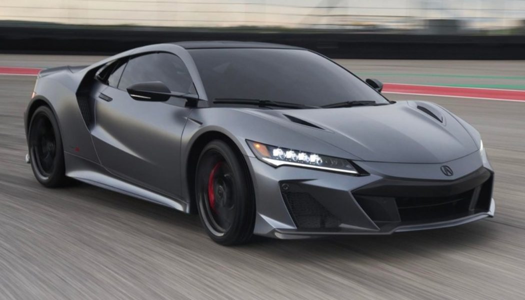 Acura Sold All of Its 300 US-Designated 2022 NSX Type S Supercars in Under 24 Hours