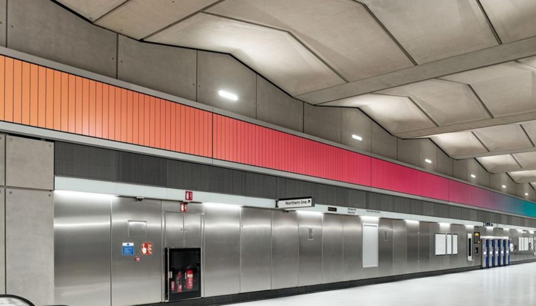 Alexandre Da Cunha’s ‘Sunset, Sunrise, Sunset’ Illuminates New London Underground Station