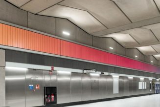 Alexandre Da Cunha’s ‘Sunset, Sunrise, Sunset’ Illuminates New London Underground Station