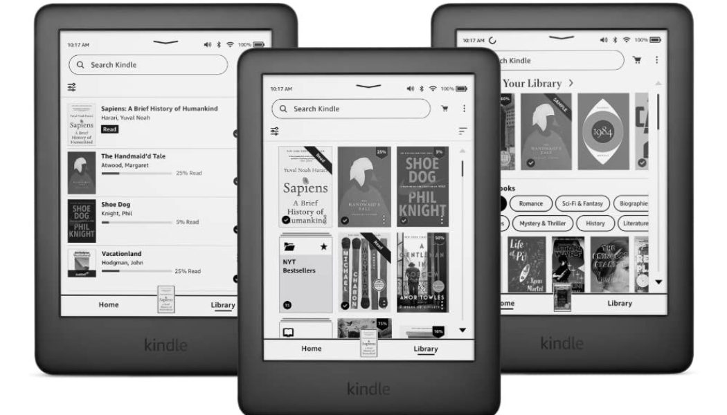 Amazon gives the Kindle’s interface a refresh