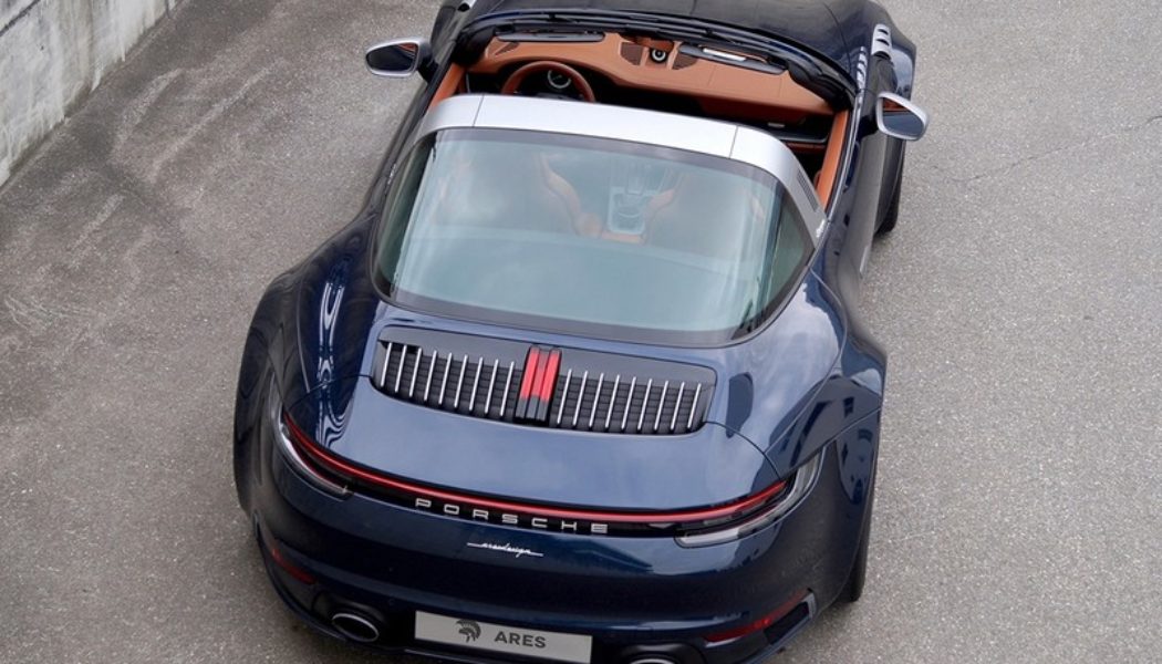 ARES Design Overhauls and Refines the Porsche 911 Targa