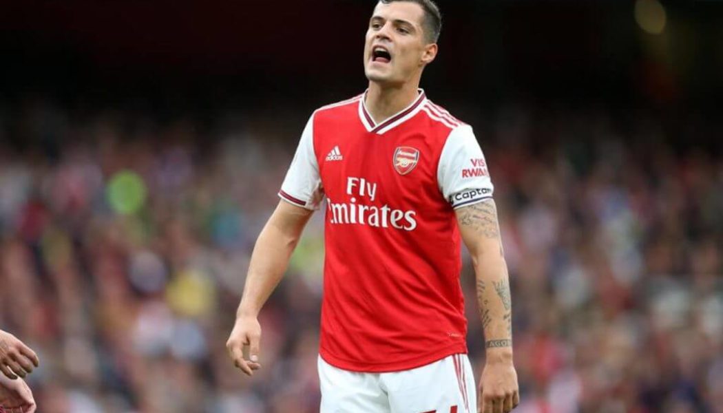 Arsenal midfielder Granit Xhaka sidelined for three months with injury