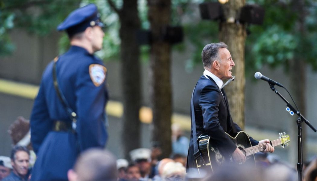 Bruce Springsteen Performs at 9/11 20th Anniversary Remembrance Ceremony: Watch