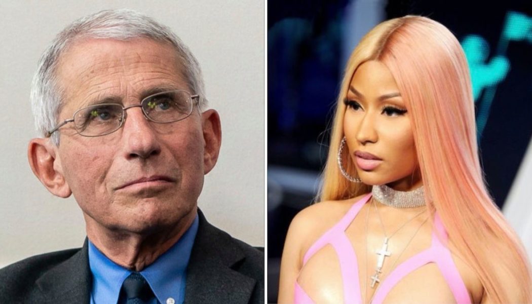 Dr. Fauci Forced to Comment on Nicki Minaj’s Cousin’s Friend’s Testicles