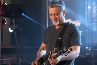 EDDIE VAN HALEN Memorial Plaque In Pasadena Gets Formal Approval