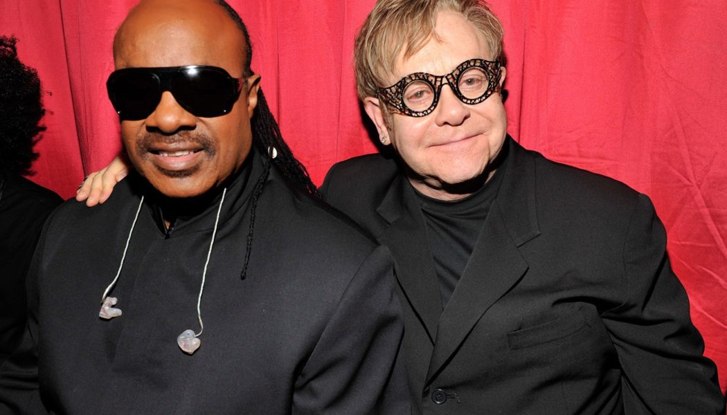 Elton John & Stevie Wonder Create Gospel Magic on Their First-Ever Duet ‘Finish Line’: Listen