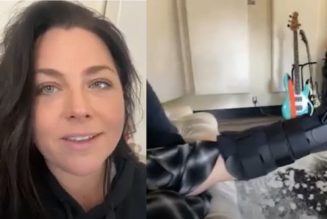 EVANESCENCE’s AMY LEE Twists Ankle In Hiking Fail