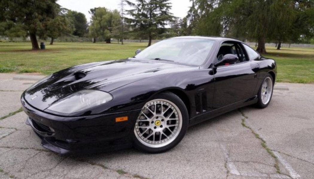 Ferrari Previously Owned By VAN HALEN Brothers To Be Auctioned As Hybrid NFT