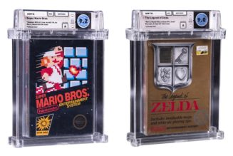 Goldin Auctions Lists Rare NES ‘The Legend of Zelda’ and ‘Super Mario Bros.’ Sealed Game Cartridges