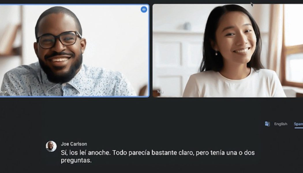 Google Meet Is Testing Live Translated Captions for Meetings