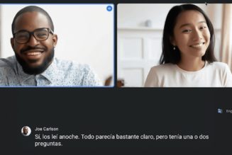 Google Meet Is Testing Live Translated Captions for Meetings