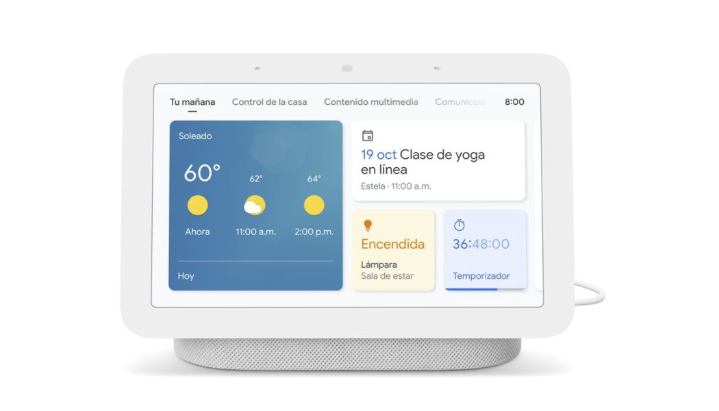 Google’s Nest Hub and Nest Hub Max can now show visual responses and the UI in Spanish