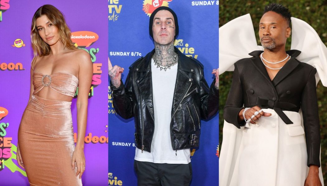 Hailey Bieber, Travis Barker, Billy Porter, And More Will Present At The 2021 VMAs