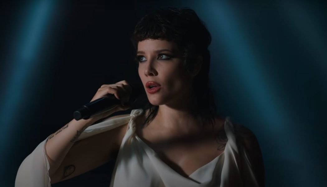 Halsey Ends Up A Bloody Mess In New ‘I Am Not A Woman, I’m A God’ Live Video