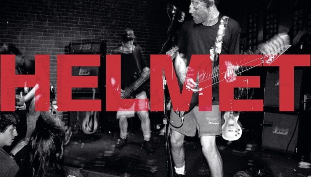 HELMET To Release First Official Live Album, ‘Live And Rare’