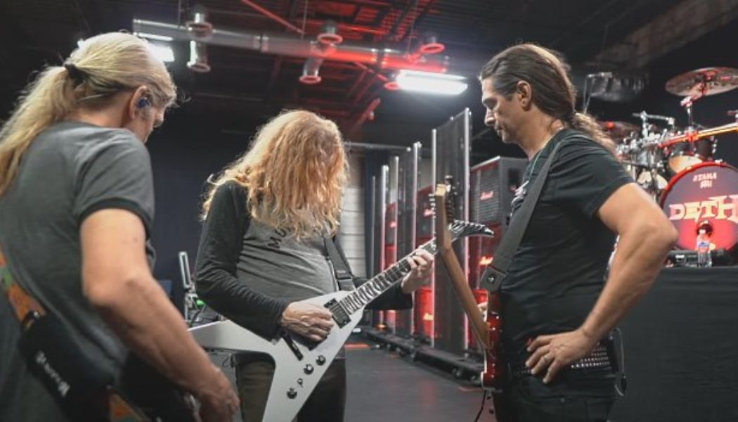 Here Is More Video Of MEGADETH Rehearsing For ‘The Metal Tour Of The Year’