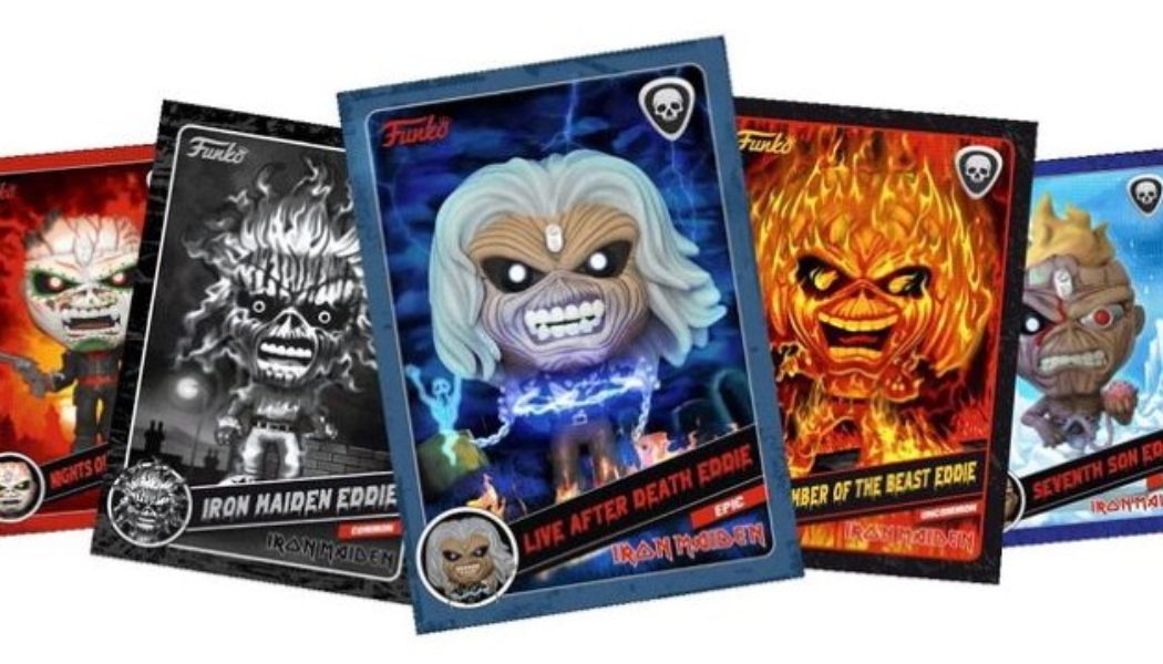 IRON MAIDEN’s EDDIE Mascot To Get His Own FUNKO Pop! Digital NFTs