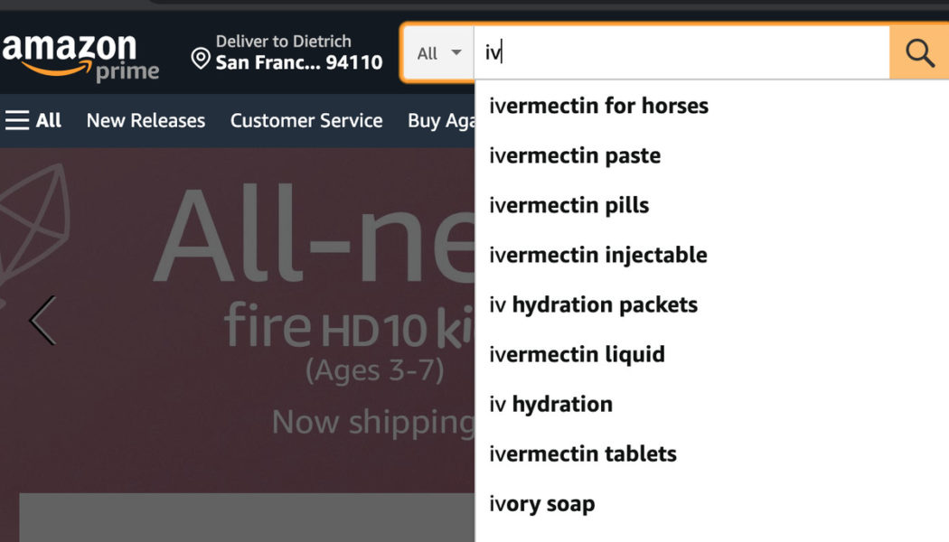 Ivermectin misinformation has poisoned Amazon’s platform, with few fixes planned