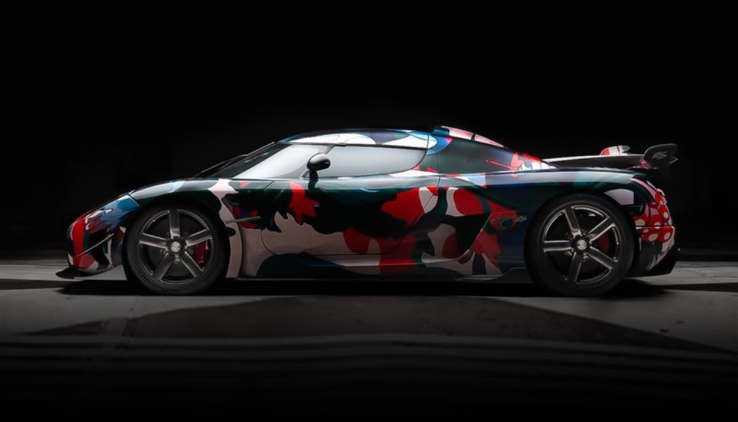 James Jean Wraps the Koenigsegg Agera RS in His ‘Pomegranate’ Artwork