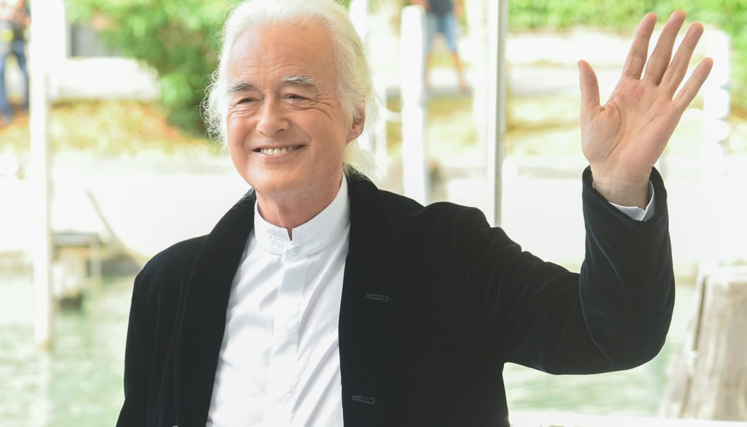 Jimmy Page Attends Venice Film Fest for Led Zeppelin Doc Premiere